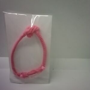 Lorena Espinoza Design Pink Hair Tie